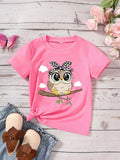 Bandana Owl Graphic Tee