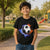 Black Football Graphic Tee
