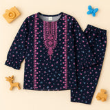 Blossom Embroidered Corduroy Set