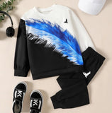 Blue Feather Tracksuit