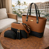 Blush Haven | Tote | Brown & Black