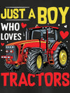 Boy Loves Tractors Graphic Tee