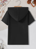 Bronx Boy Letter Hooded Tee
