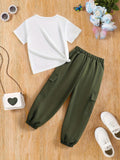 Camo Girl Graphic Tracksuit