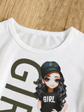 Camo Girl Graphic Tracksuit