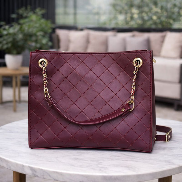 Caspia | Shoulder | Maroon
