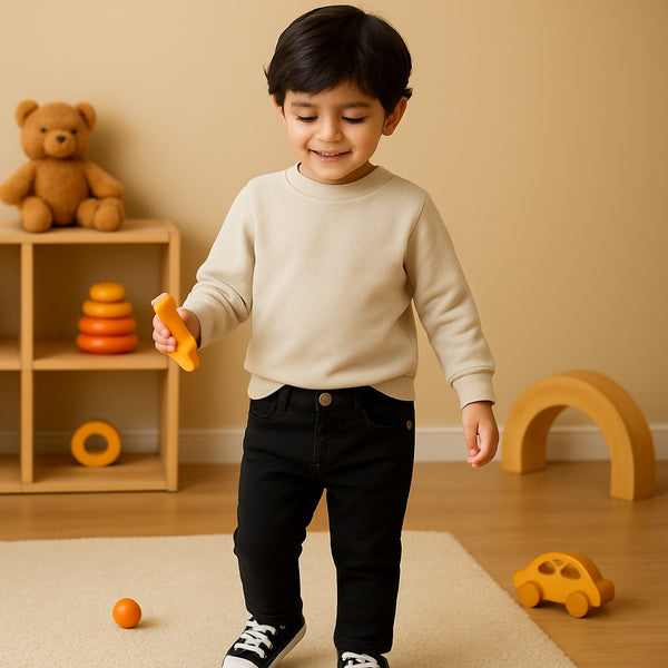 Classic Boys Denim Jeans (Black)