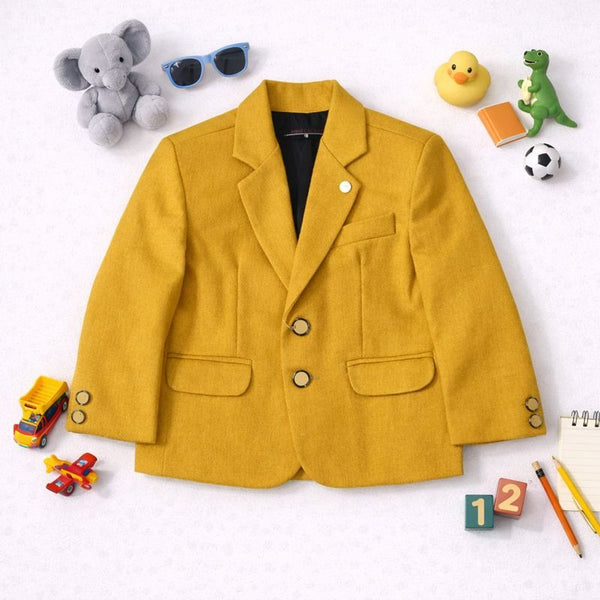 Classic Mustard Blazer