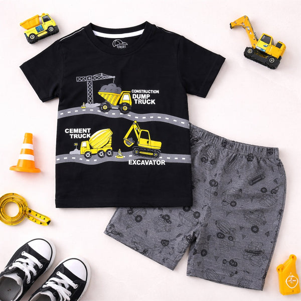 Consruction Machines Graphic Set