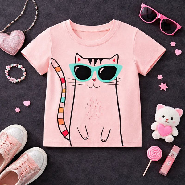 Cool Bagh Cat Graphic Tee