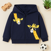 Cool Giraffe Zipper Hoodie