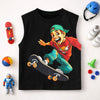 Cool Skate Board Boy Tank Top