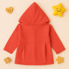 Cozy Bloom Fleece Hoodie Coat (Pink)