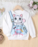 Cute Cat Sunshine Sweatshirt
