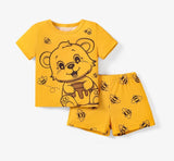 Baby Honey Bear Grapic Set Inf Yellow