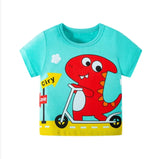 Cute Red Scooter Rider Graphic Tee