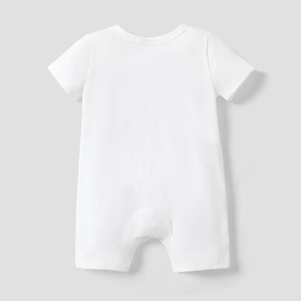 Cute White Cat Romper