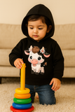 Cute Cow Graphic Hoodie INF