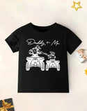 Daddy And Me Graphic Tee (Black)