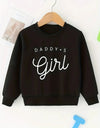 Daddys Girl Sweatshirt (Black)