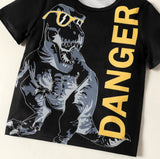 Danger T Rex Graphic Set