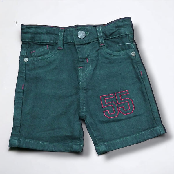 Denim Shorts 55 (Olive Green)