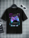 Energetic Game On Graphic Tee