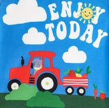 Enjoy Today Graphic Tee (Blue)