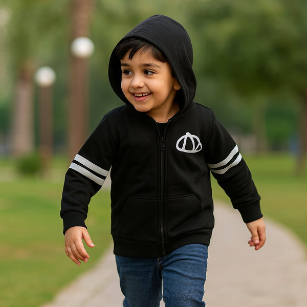 FS Zipper Hoodie (Black)