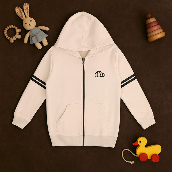 FS Zipper Hoodie (Cream)