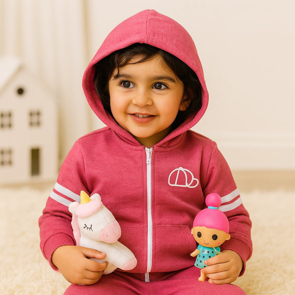 FS Zipper Hoodie (D.Pink)