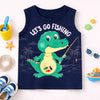 Lets Go Fishing Tank Top