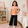Flower Giraffe Graphic Tee