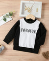 Forgive Letter Sweatshirt