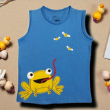 Frog Printed Tank Top