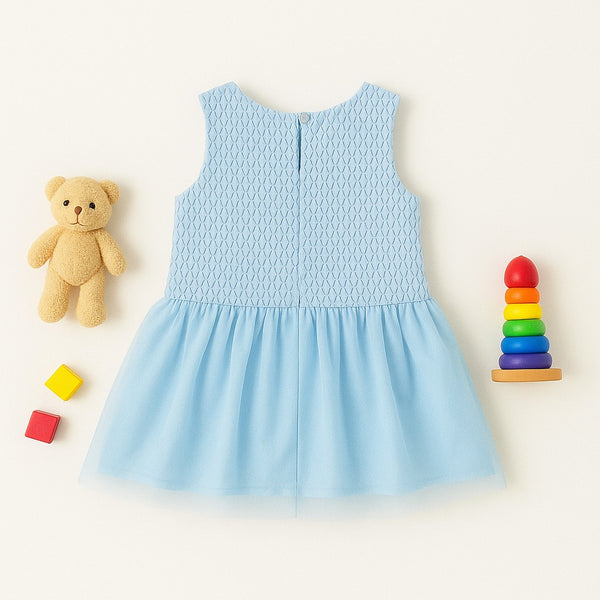 Frost Petal Sleeveless Frock