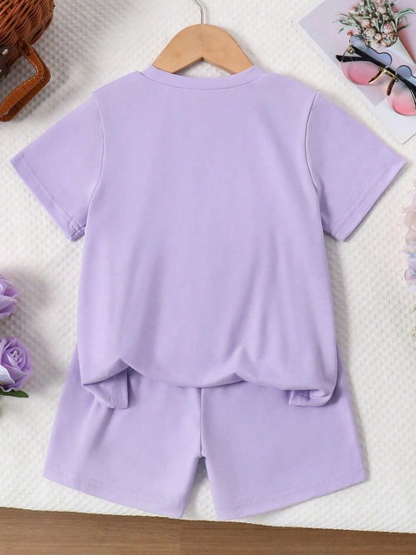 Fun Girl Graphic Set (Purple)