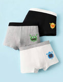 Funny Monsters Printed Boxers (Pack of 3)