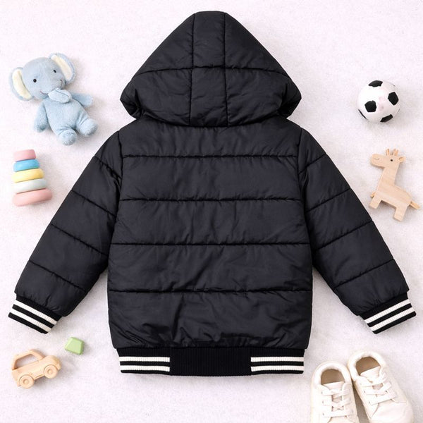Funsies HQ Puffer Jacket (Black)
