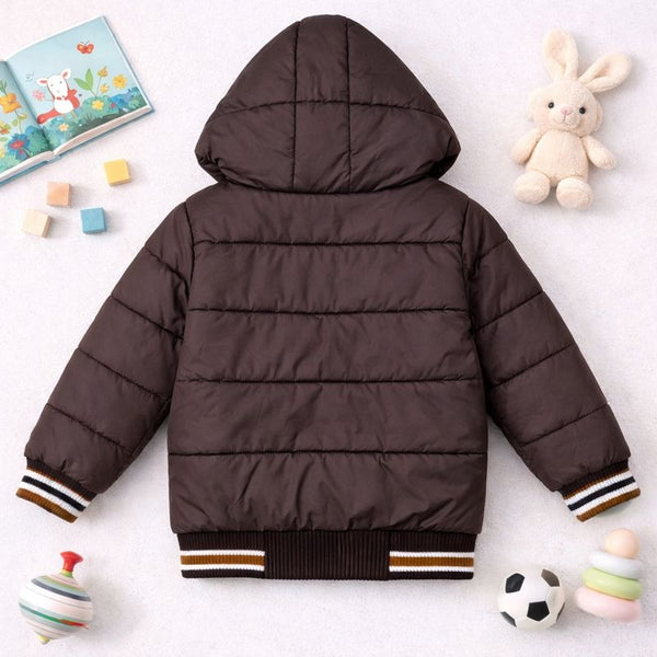 Funsies HQ Puffer Jacket (C Brown)