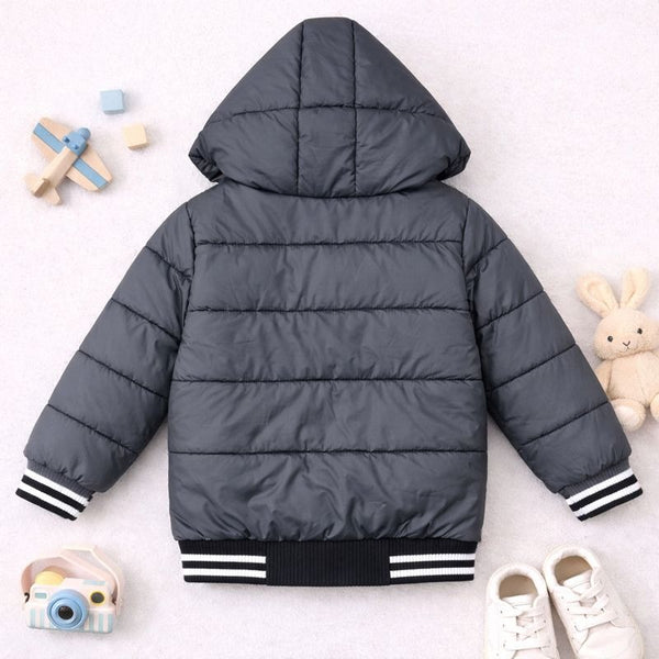 Funsies HQ Puffer Jacket (D Grey)