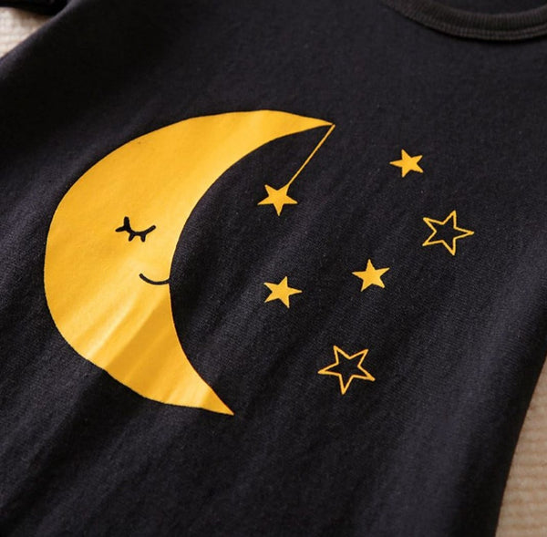 Good Night Romper BLK