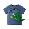 Green Triceratops Graphic Tee