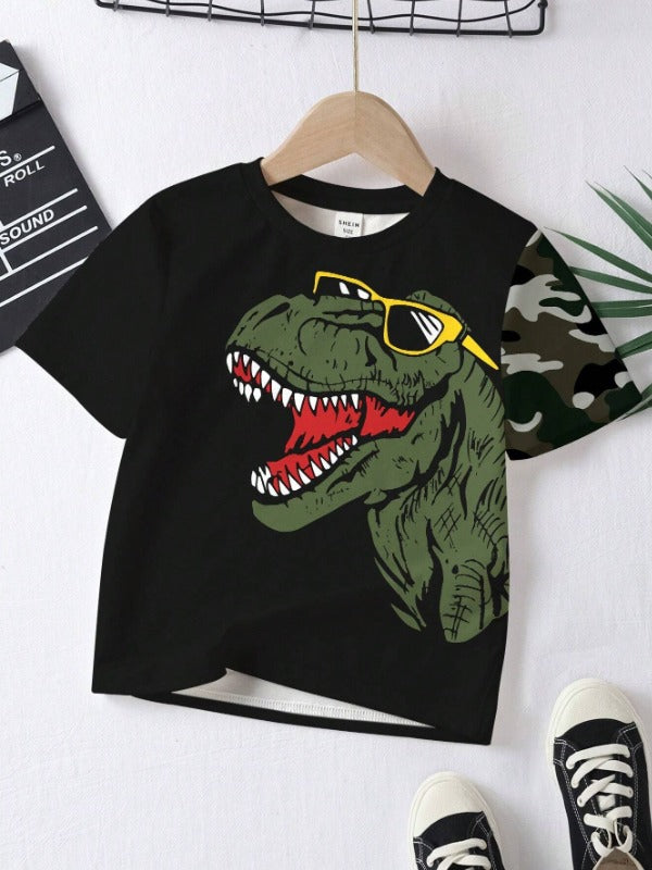 HR Camo Dino Graphic Tee