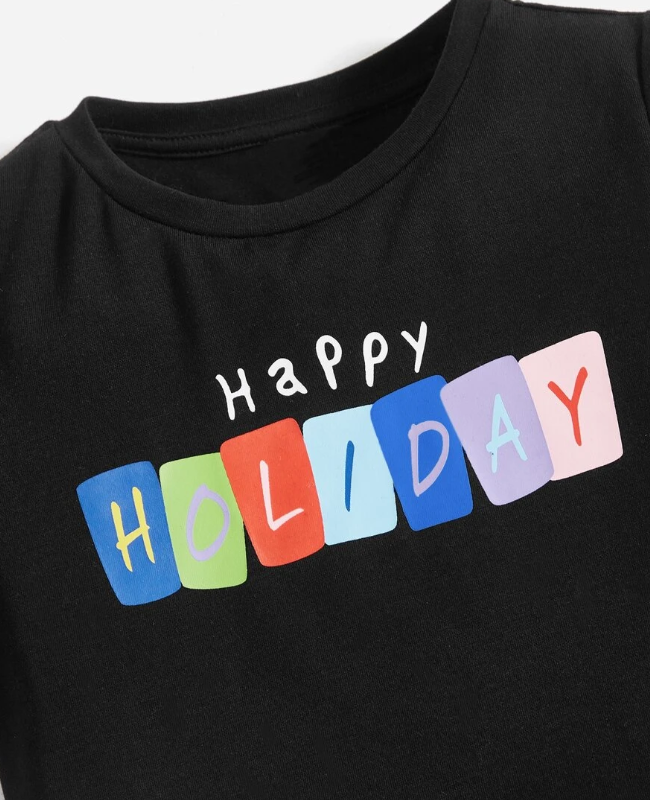 Happy Holiday Letter Set