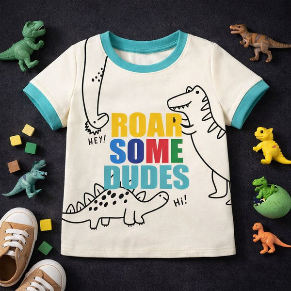 Hey Roarsome Dudes Graphic Tee