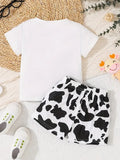 Holy Cute Cow Graphic Set