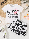 Holy Cute Cow Graphic Set