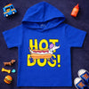 Hot Dog Hooded Graphic Tee