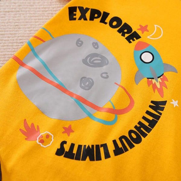 Explore Without Limits Romper Set (Yellow)